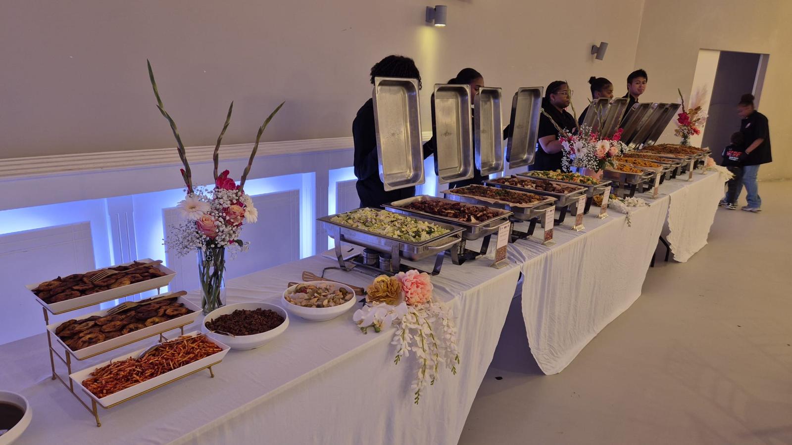 Catering buffet